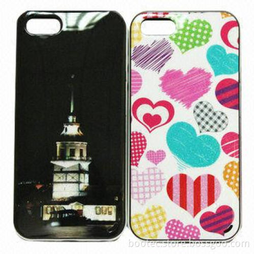 Soft-touch Mobile Phone Case for iPhone 5, Made of TPU, Apply IMD/IML